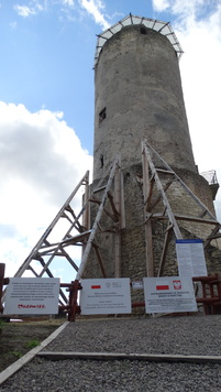 Wieża zamku w Iłży