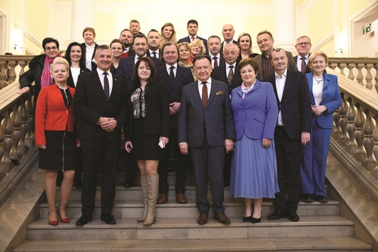 Radni koalicji rządzącej z Mariuszem Frankowskim