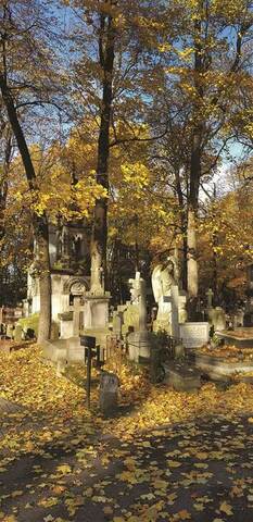 nagrobki na cmentarzu prawosławnym w Warszawie