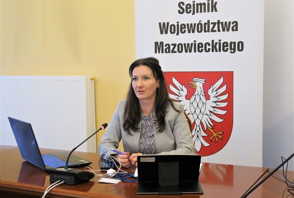 Przewodnicząca komisji Anna Brzezińska