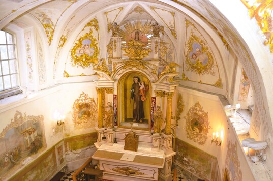Wnętrze kaplicy św. Antoniego