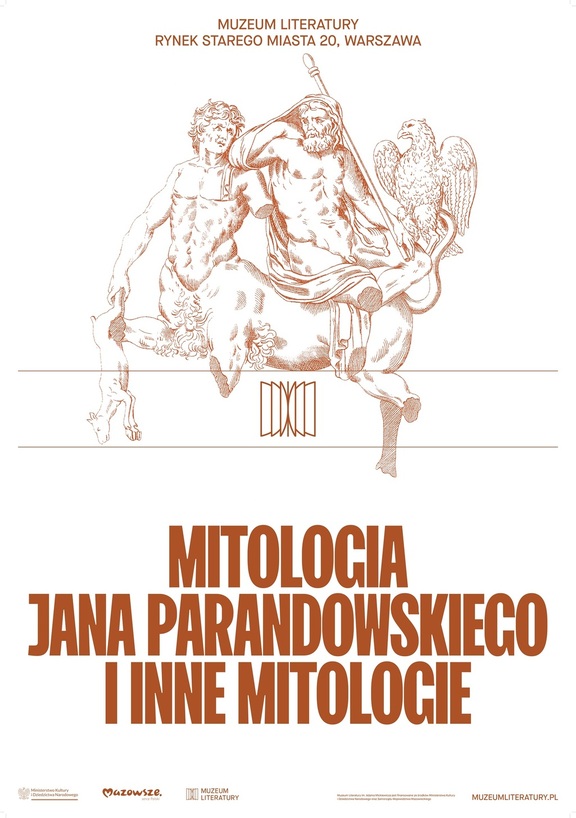 Plakat Mitologia Jana Parandowskiego