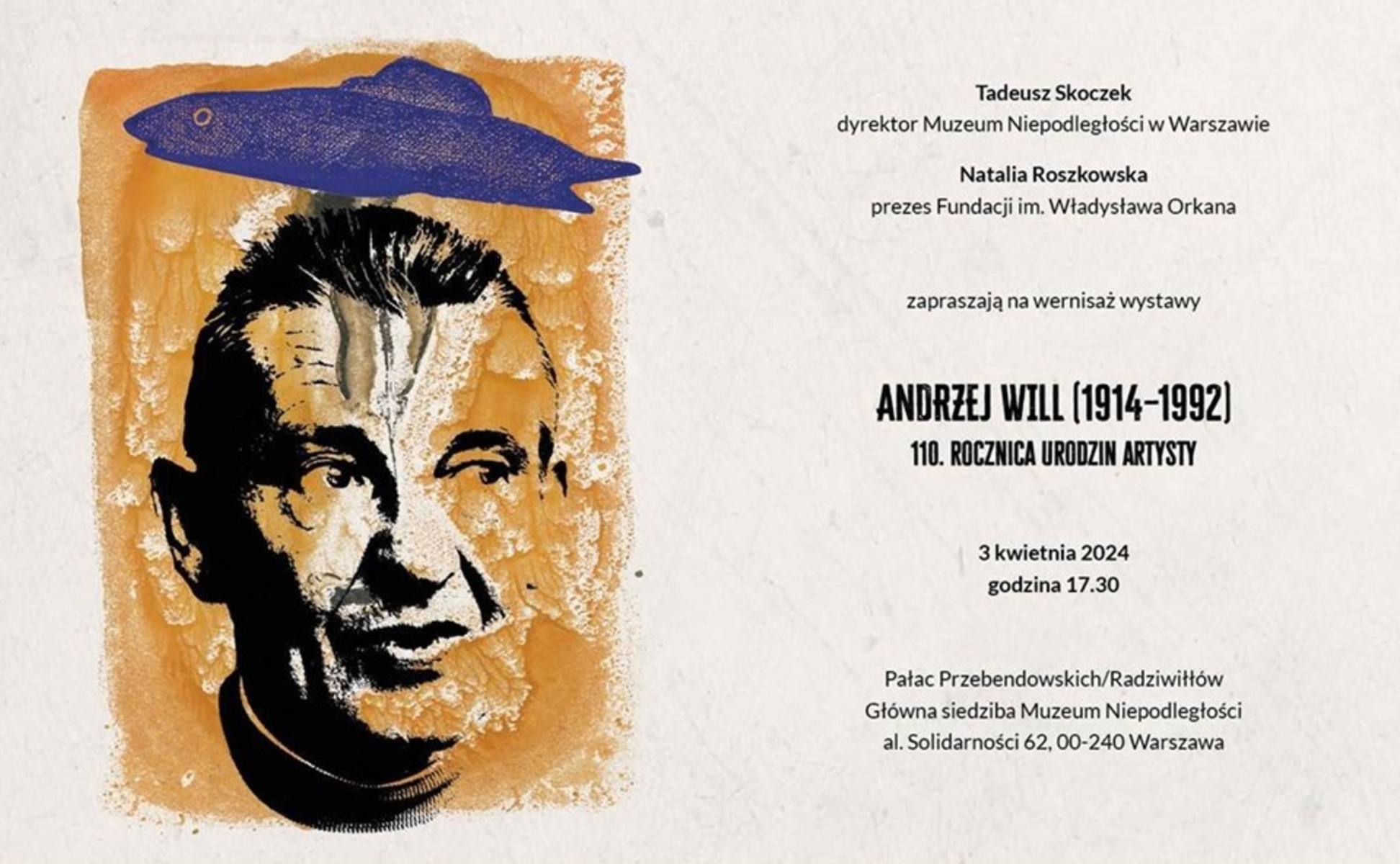 Andrzej Will - zaproszenie na wystawę